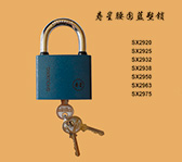 Shouxing Round blue plastic lock